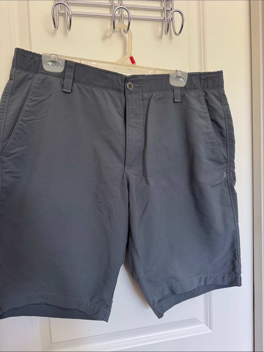 Under Armour Gray Hybrid Performance Shorts